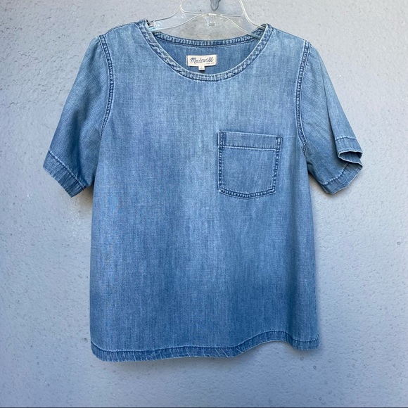 Madewell Denim Tunic Top. Size S - Picture 11 of 11